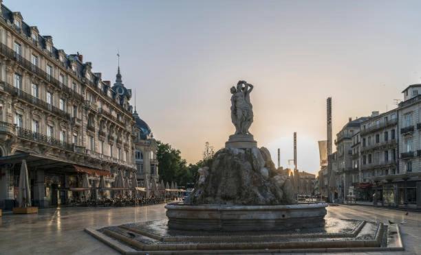 * F3 Haussmannien, Centre-Ville, 4 Pers, Wifi * Монпелье Экстерьер фото